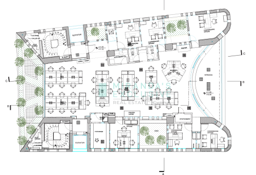 Office 274 m² for rent in Nicosia Center, Lykavitos, Nicosia, 1061